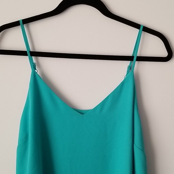 Suzy Shier Bright Turquoise Camisole - Picture 4 of 5